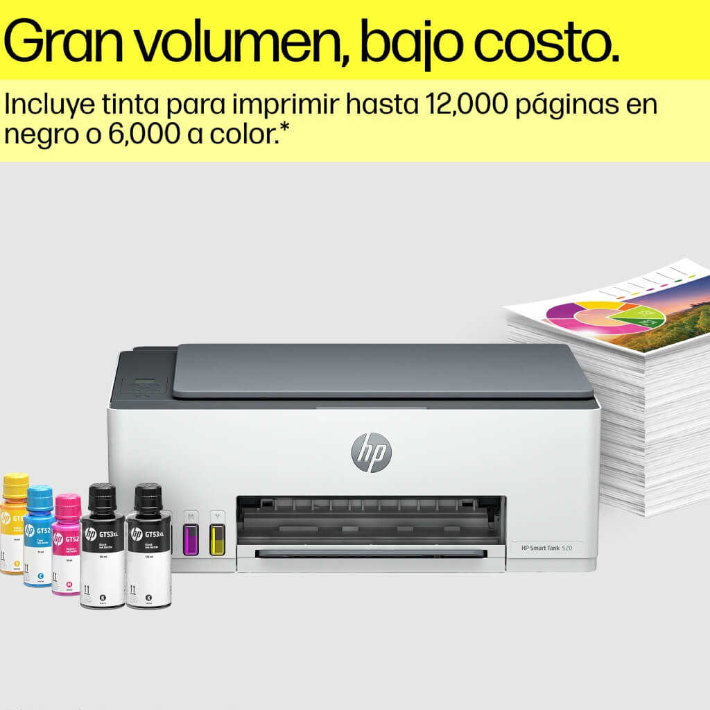 Impresora Multifuncional Smart Tank 520, 1F3W2A