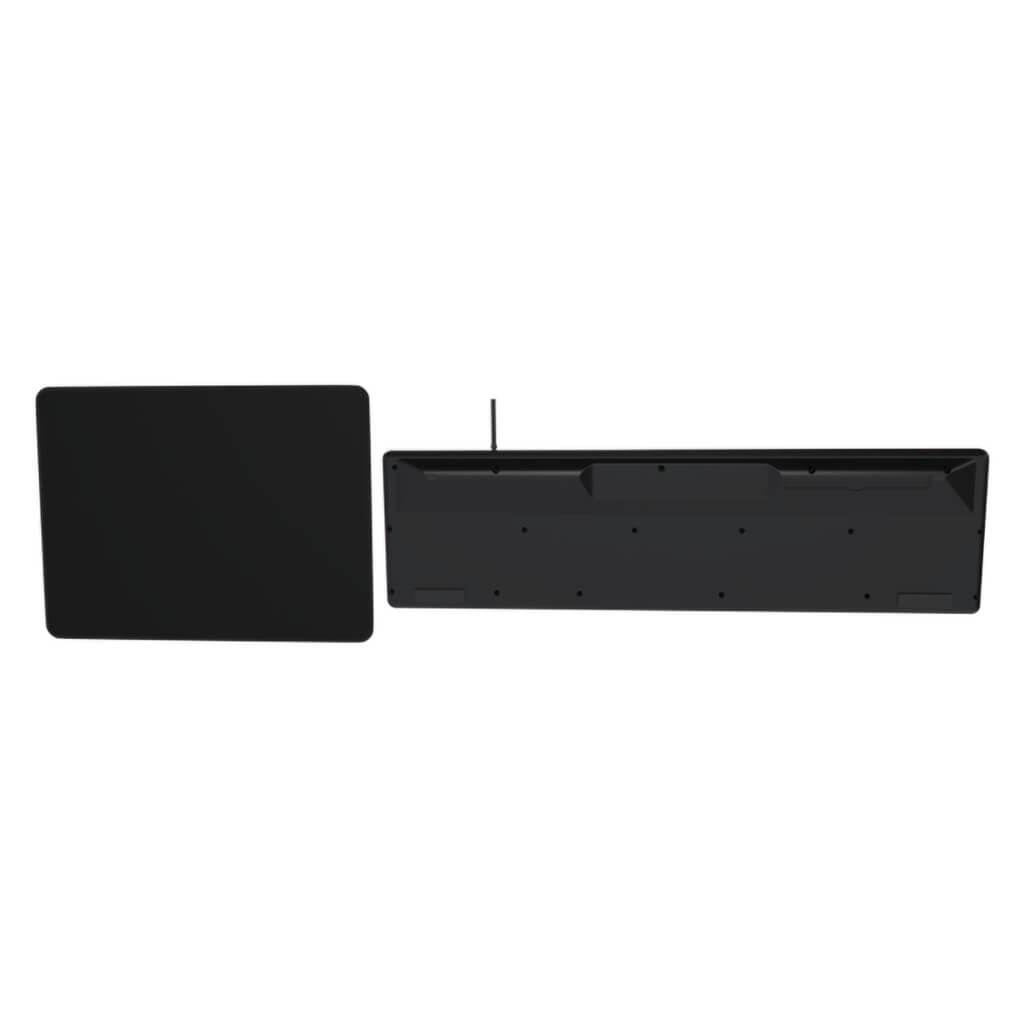 Set Teclado Mouse Alámbrico y Mouse Pad Gaming Hasha XTK-535S, 3 Piezas
