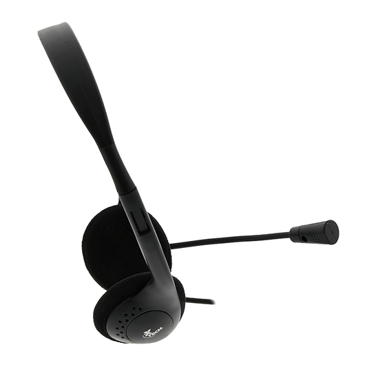 Audífonos Alámbricos de Diadema para Videoconferencias (XTH-240)