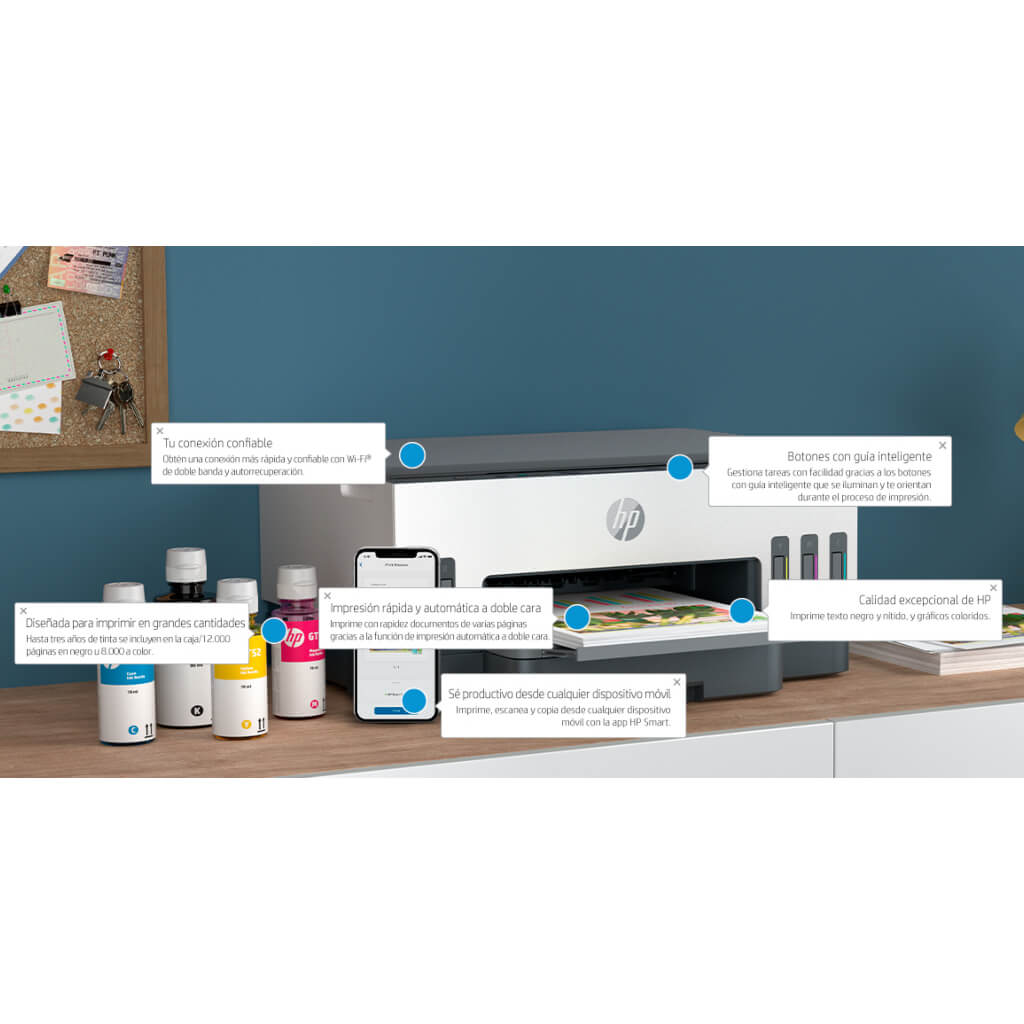 Impresora Multifuncional Smart Tank 720 6UU46A