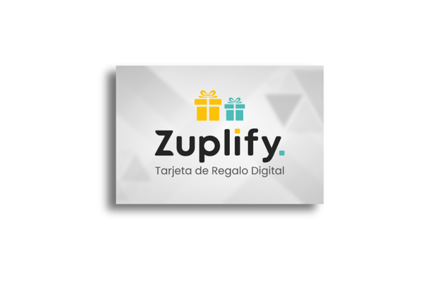 Tarjeta Digital de Regalo Zuplify