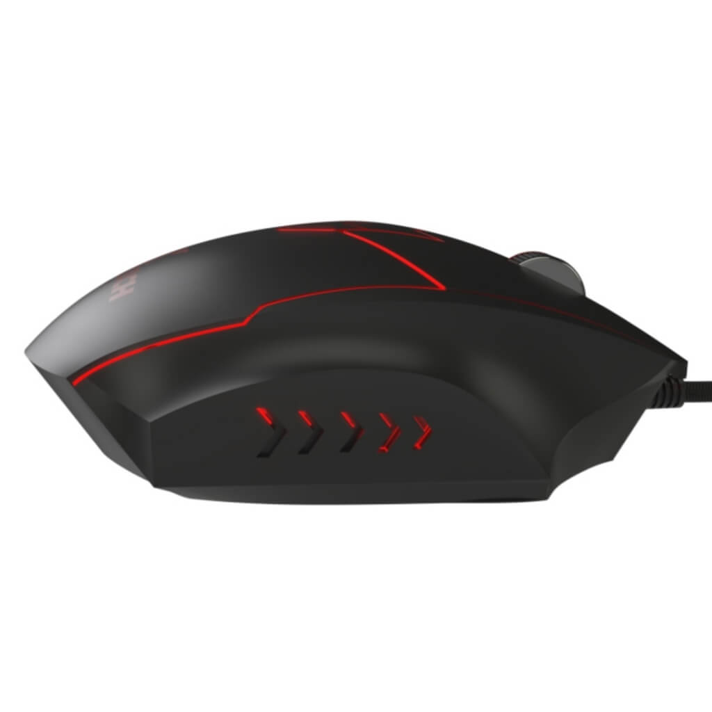 Mouse Alámbrico Gaming 6 Botones Stauros