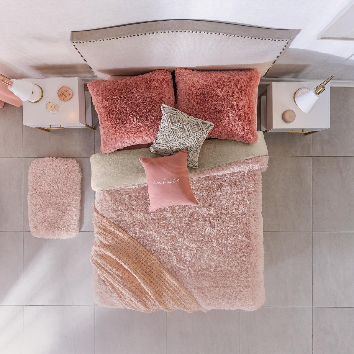 COBERTOR EVEREST SWEET PINK