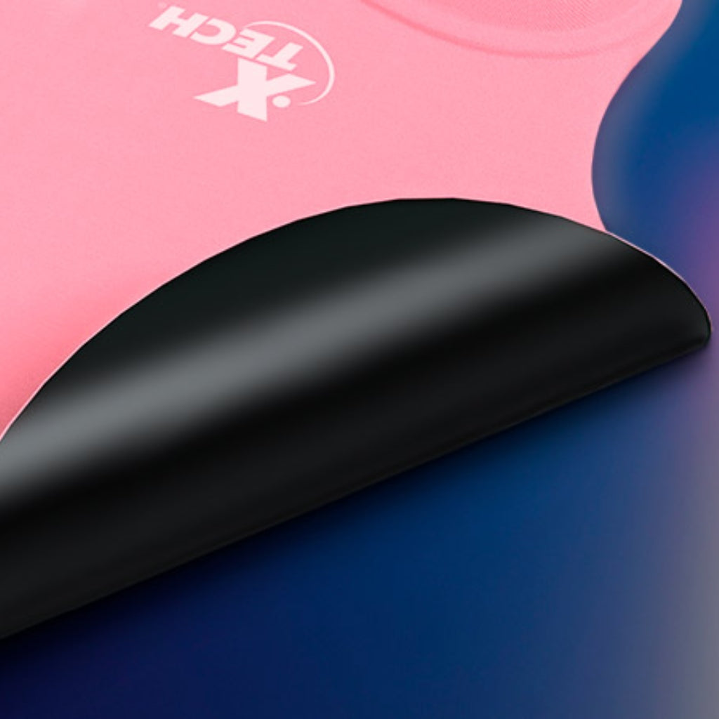 Mouse Pad Gaming con Reposamuñeca de Gel Rosa (XTA-530)