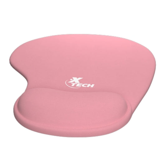 Mouse Pad Gaming con Reposamuñeca de Gel Rosa (XTA-530)
