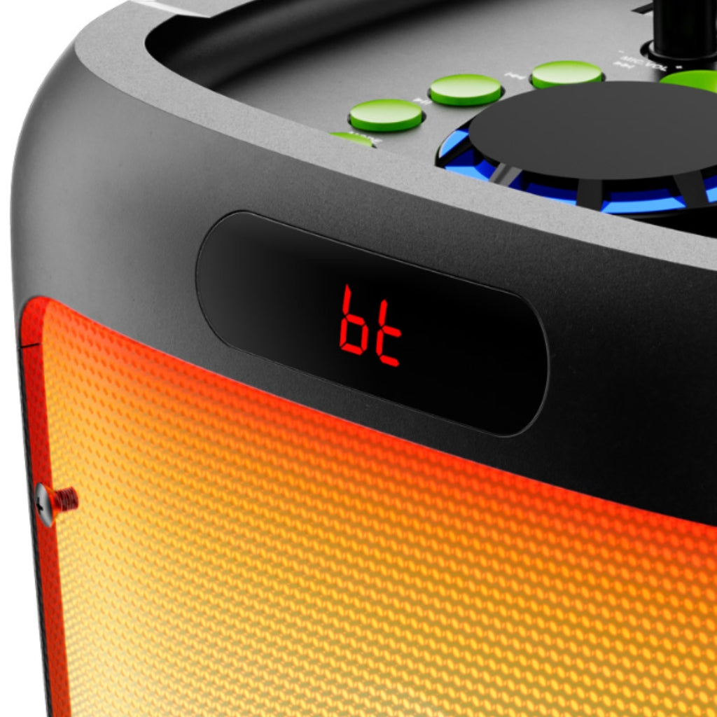Parlante Inalámbrico Portátil con Micrófono BoomFire X (KLS-652)