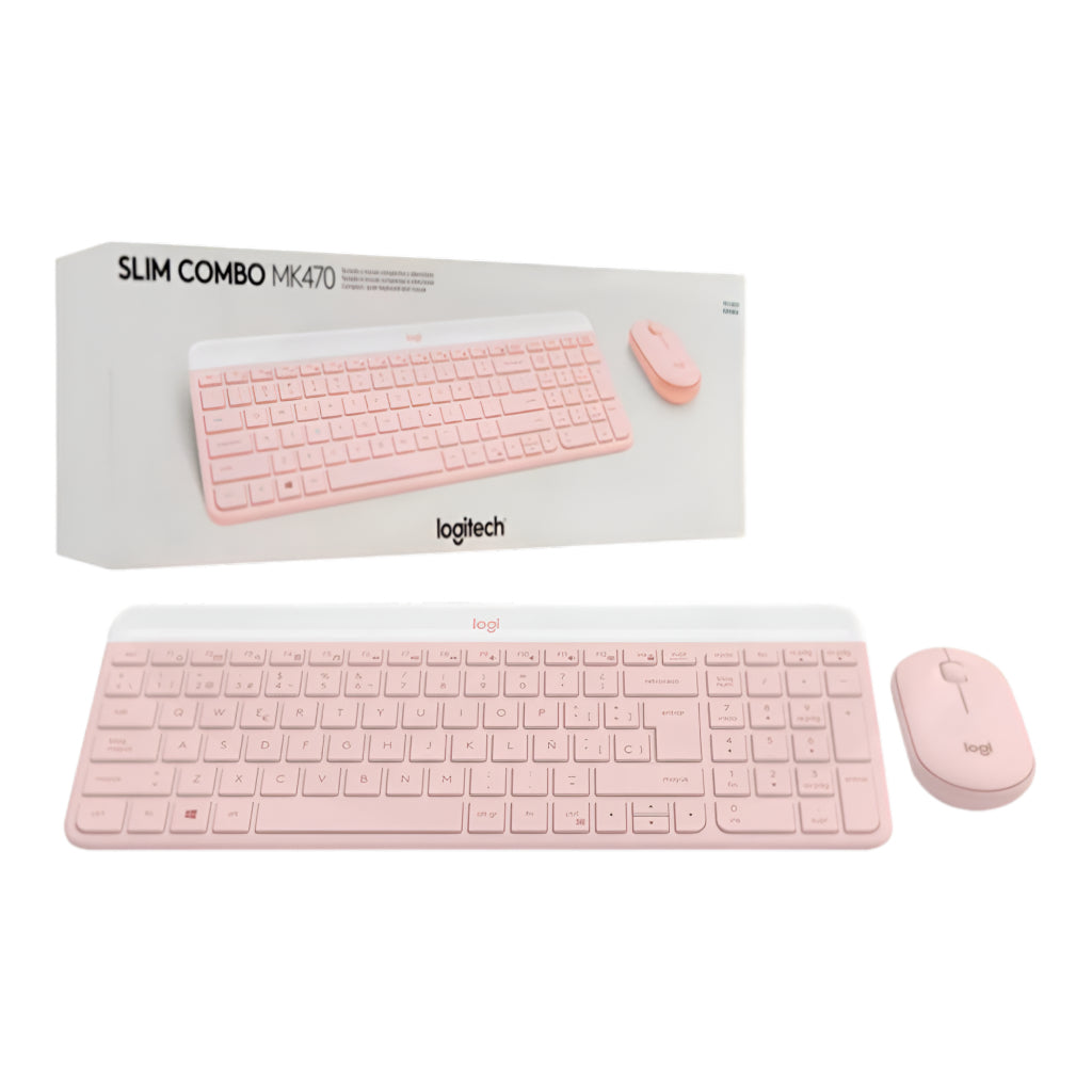 Kit Teclado y Mouse Inalámbricos MK470 Español, 2 Piezas