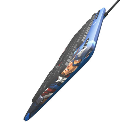 Teclado Alámbrico en Español Marvel Captain America