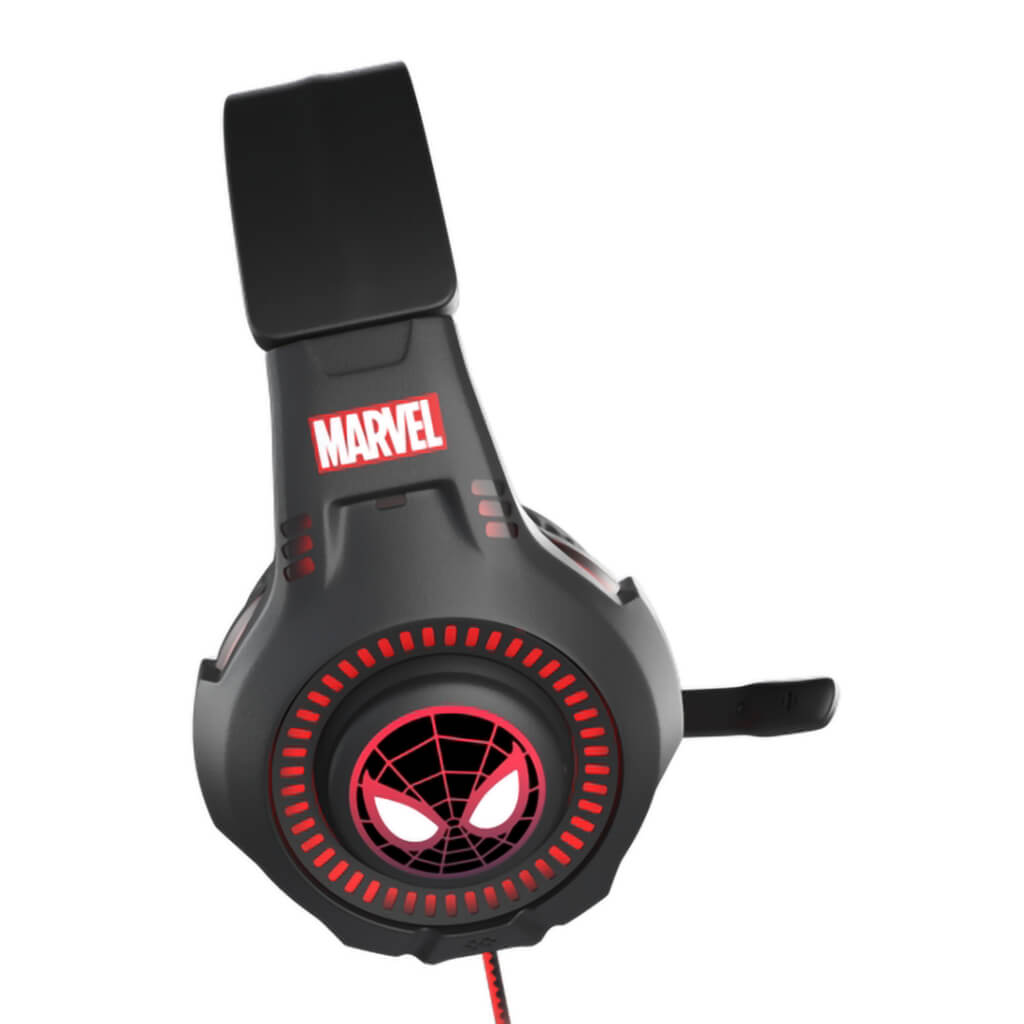 Audífonos Alámbricos de Diadema Gaming Marvel Spider-Man