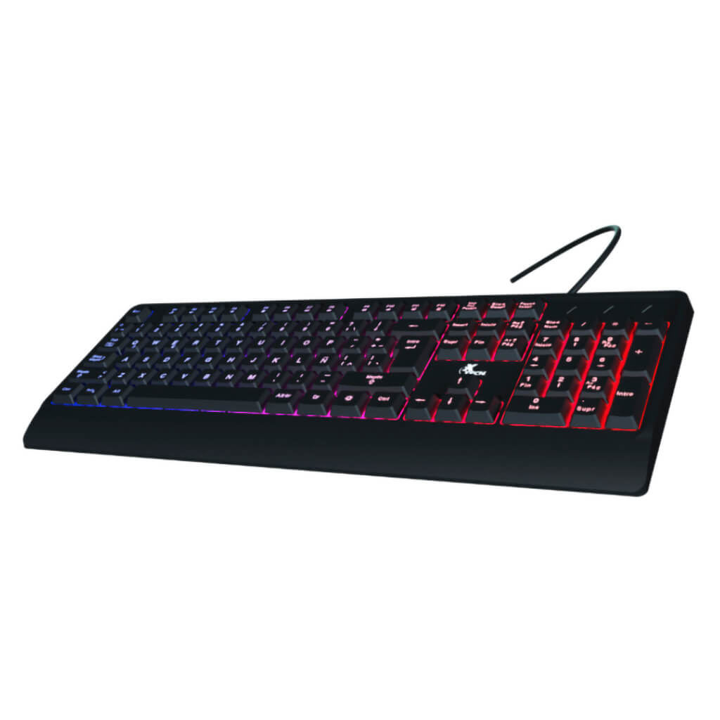 Teclado Alámbrico Gaming Retroiluminado Chevalier, XTK-505S