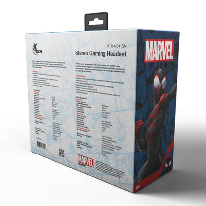 Audífonos Alámbricos de Diadema Gaming Marvel Spider-Man