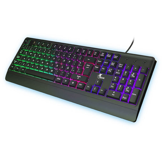 Teclado Alámbrico Gaming Retroiluminado Chevalier, XTK-505S