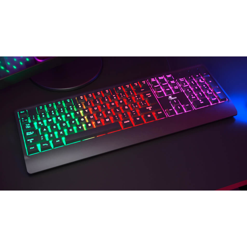 Teclado Alámbrico Gaming Retroiluminado Chevalier, XTK-505S