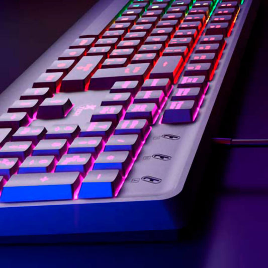 Teclado Alámbrico Gaming Retroiluminado Chevalier, XTK-505S