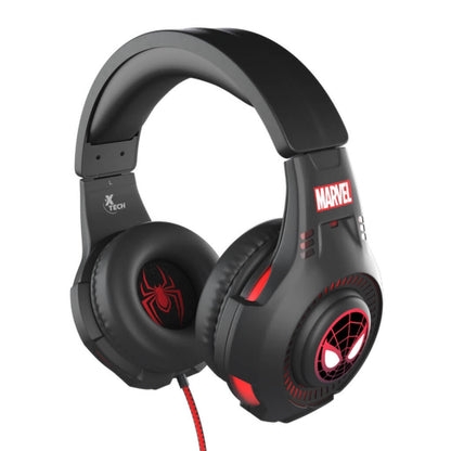 Audífonos Alámbricos de Diadema Gaming Marvel Spider-Man