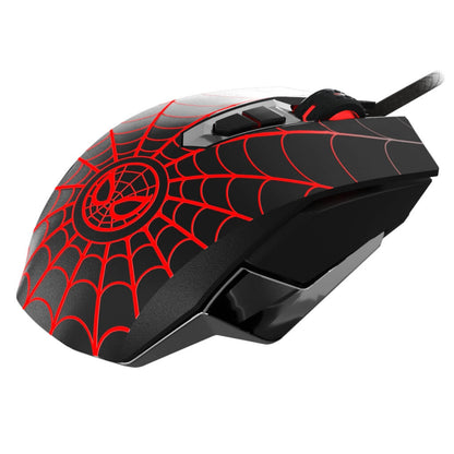 Mouse Alámbrico Gaming Óptico USB Marvel Spider-Man
