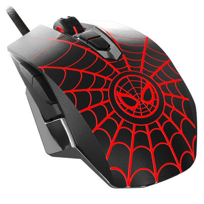 Mouse Alámbrico Gaming Óptico USB Marvel Spider-Man