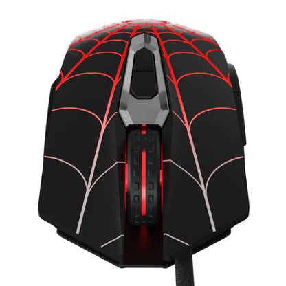 Mouse Alámbrico Gaming Óptico USB Marvel Spider-Man