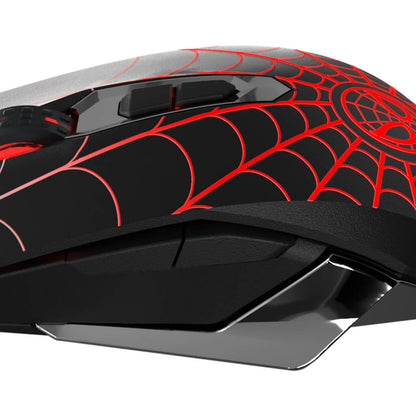 Mouse Alámbrico Gaming Óptico USB Marvel Spider-Man