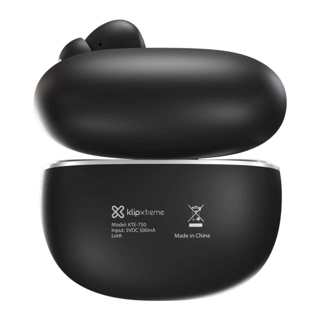 Audífonos Inalámbricos True Wireless, KTE-750, Negro