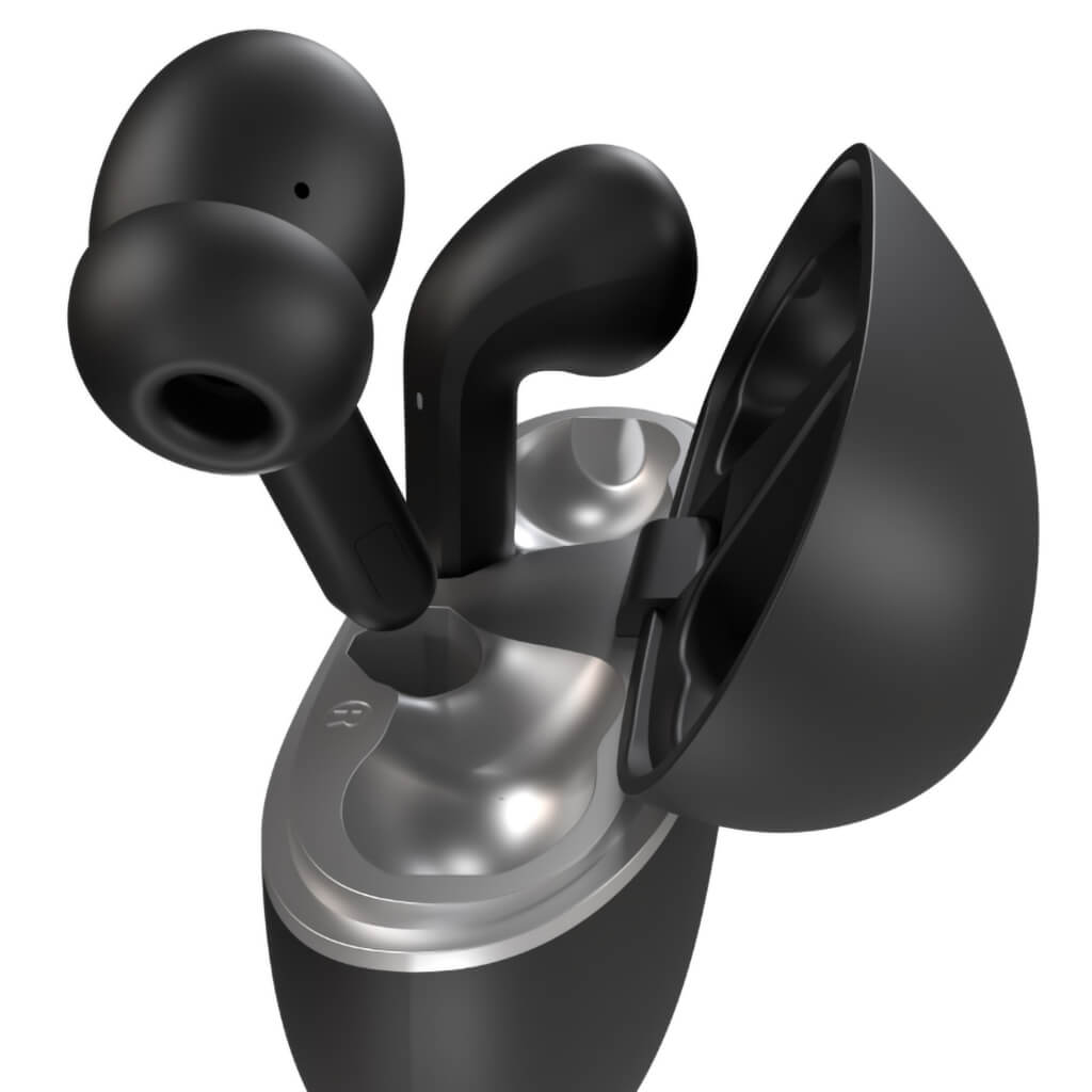 Audífonos Inalámbricos True Wireless, KTE-750, Negro