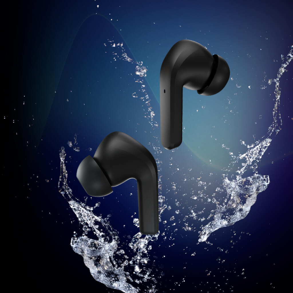 Audífonos Inalámbricos True Wireless, KTE-750, Negro