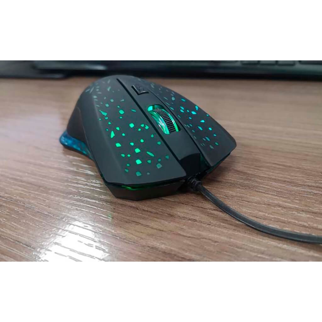Mouse Alámbrico Gaming 6 Botones Ophidian (XTM-411)