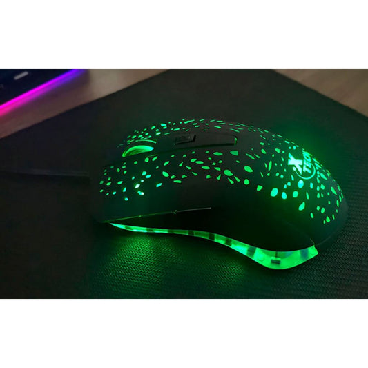 Mouse Alámbrico Gaming 6 Botones Ophidian (XTM-411)