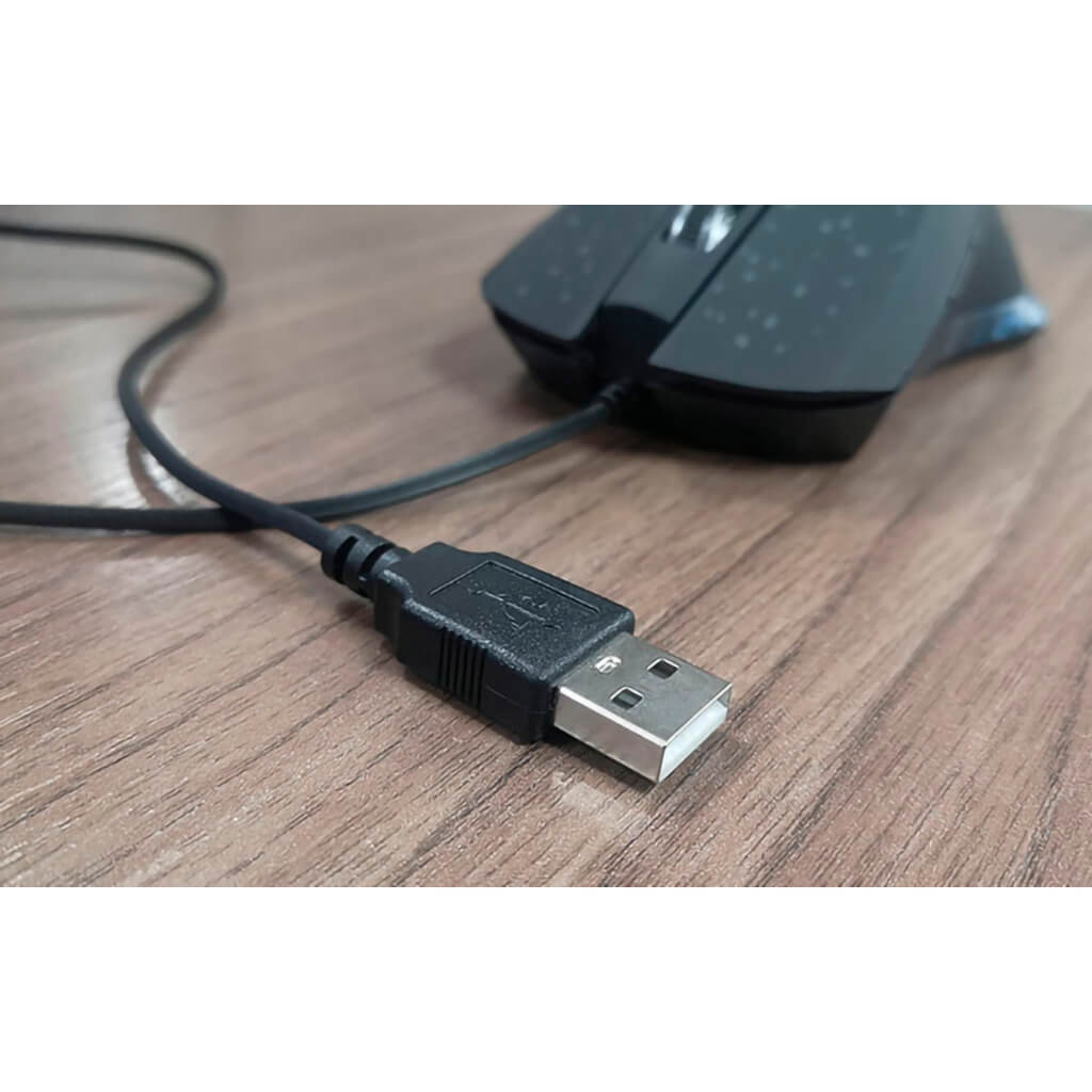 Mouse Alámbrico Gaming 6 Botones Ophidian (XTM-411)