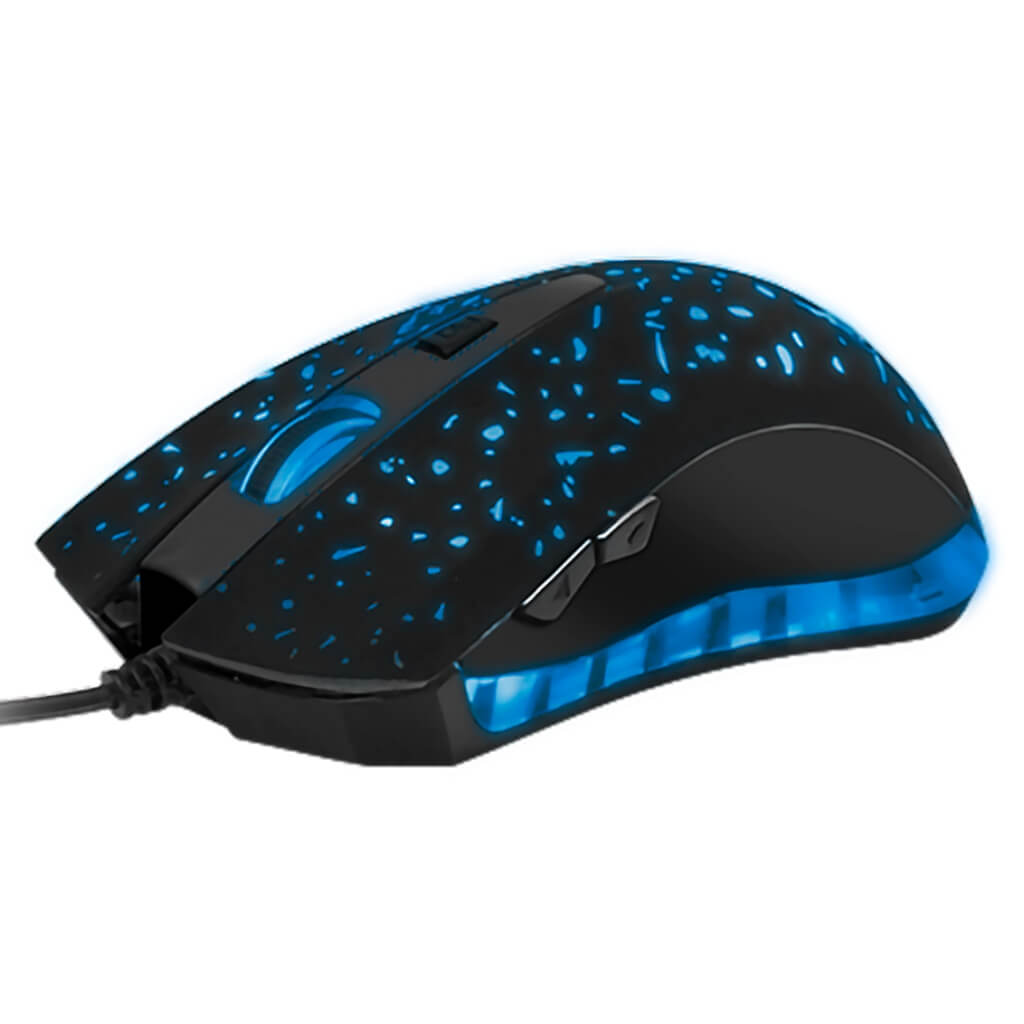 Mouse Alámbrico Gaming 6 Botones Ophidian (XTM-411)