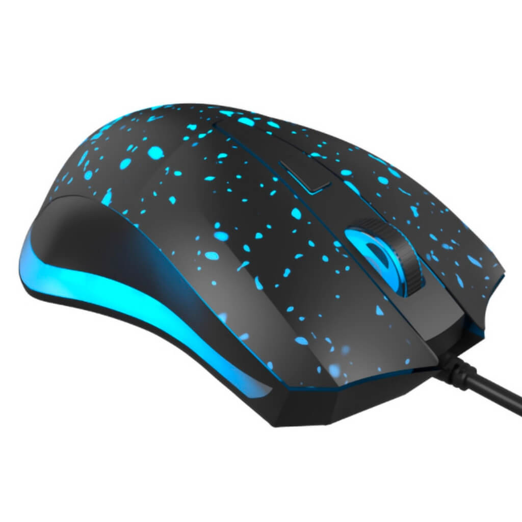Mouse Alámbrico Gaming 6 Botones Ophidian (XTM-411)