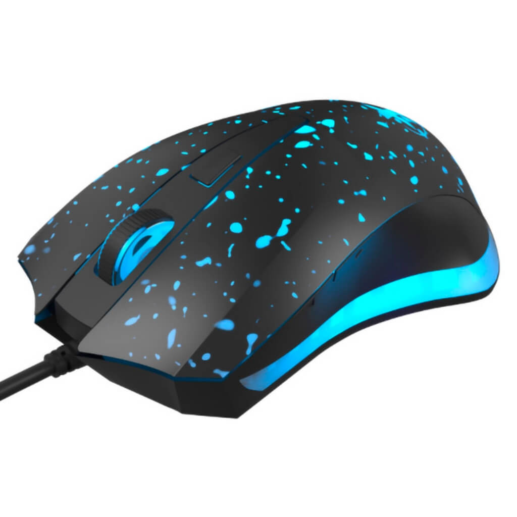 Mouse Alámbrico Gaming 6 Botones Ophidian (XTM-411)