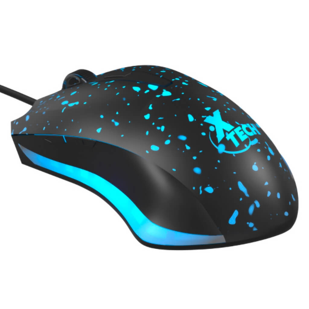 Mouse Alámbrico Gaming 6 Botones Ophidian (XTM-411)