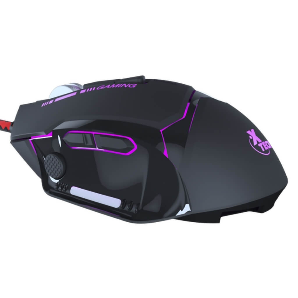 Mouse Alámbrico Gaming Óptico 3D, XTM-720