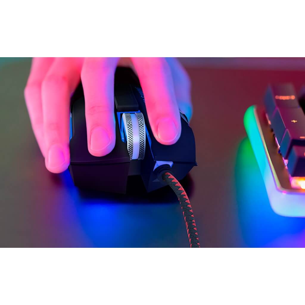Mouse Alámbrico Gaming Óptico 3D, XTM-720