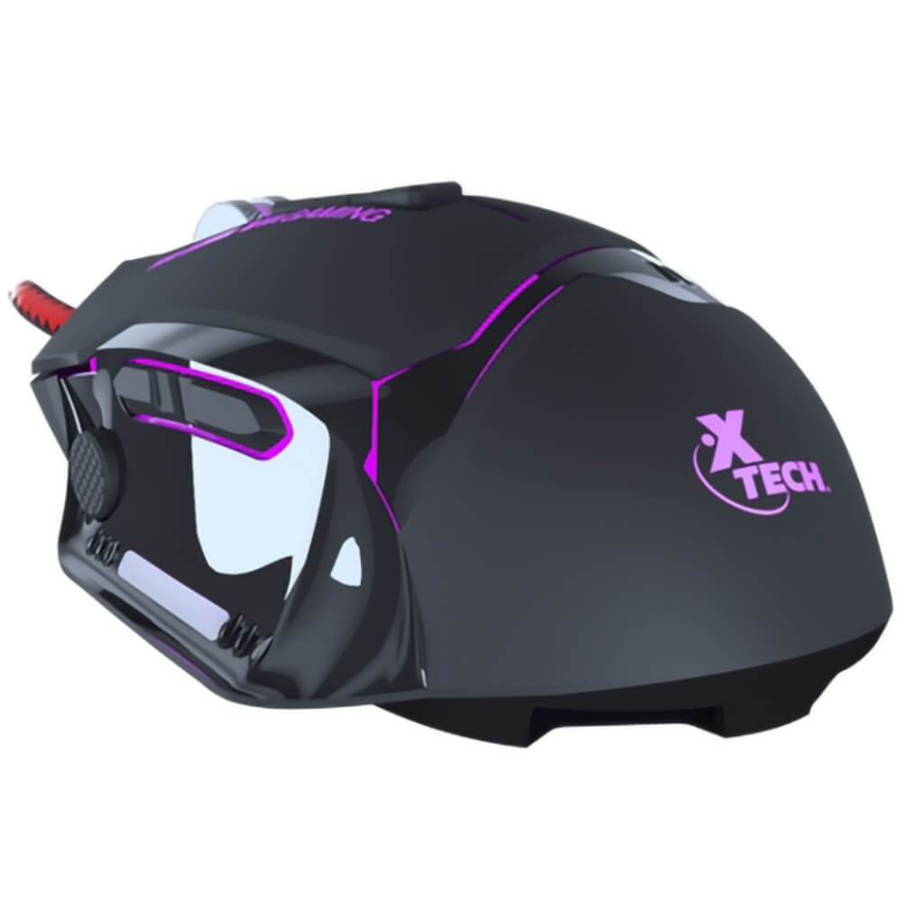 Mouse Alámbrico Gaming Óptico 3D, XTM-720