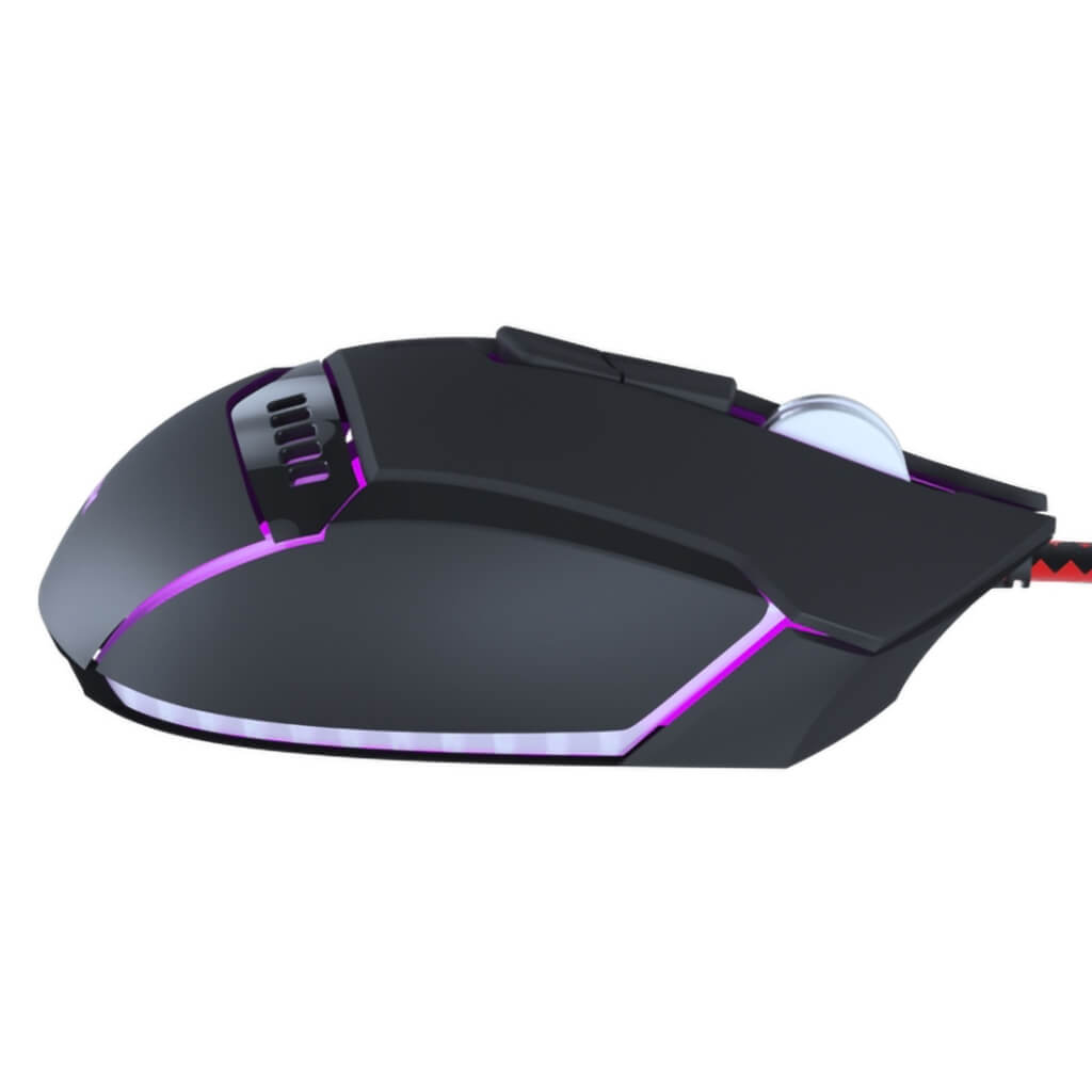 Mouse Alámbrico Gaming Óptico 3D, XTM-720