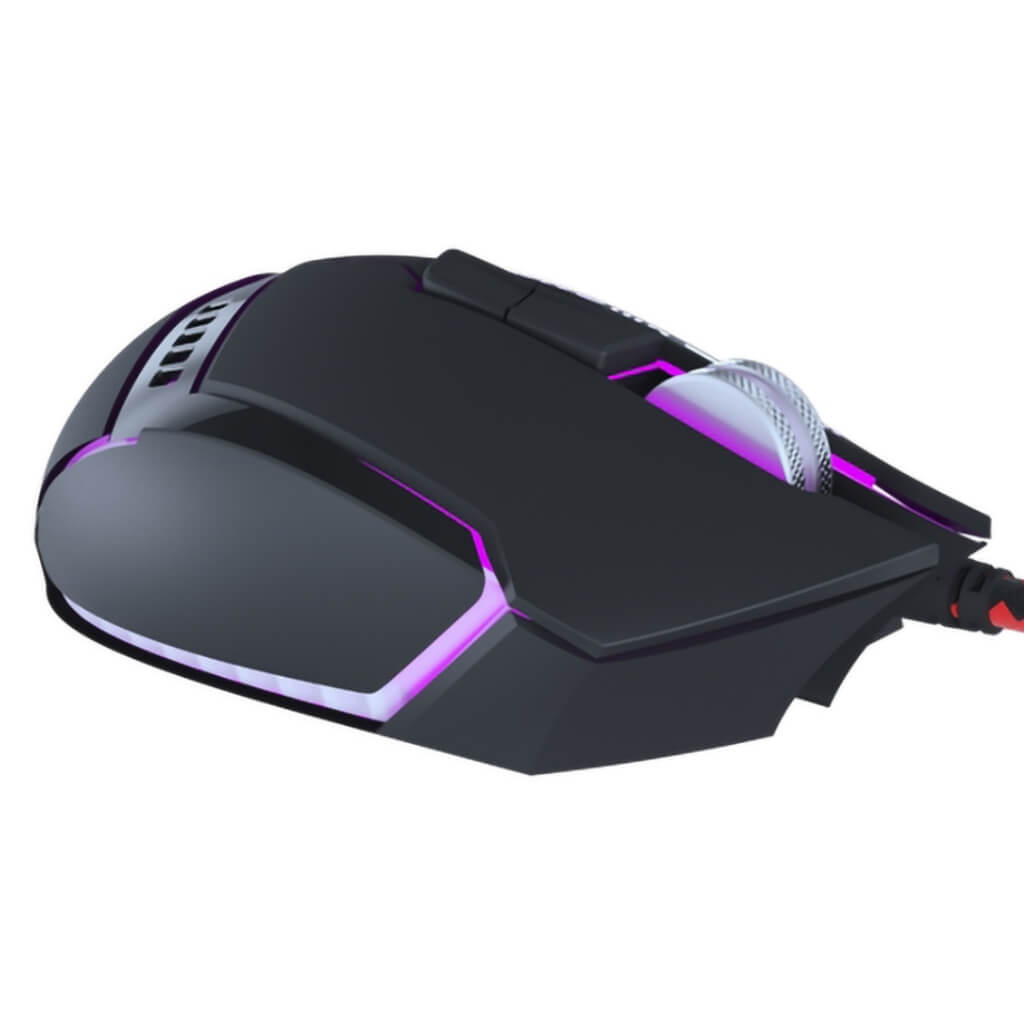 Mouse Alámbrico Gaming Óptico 3D, XTM-720