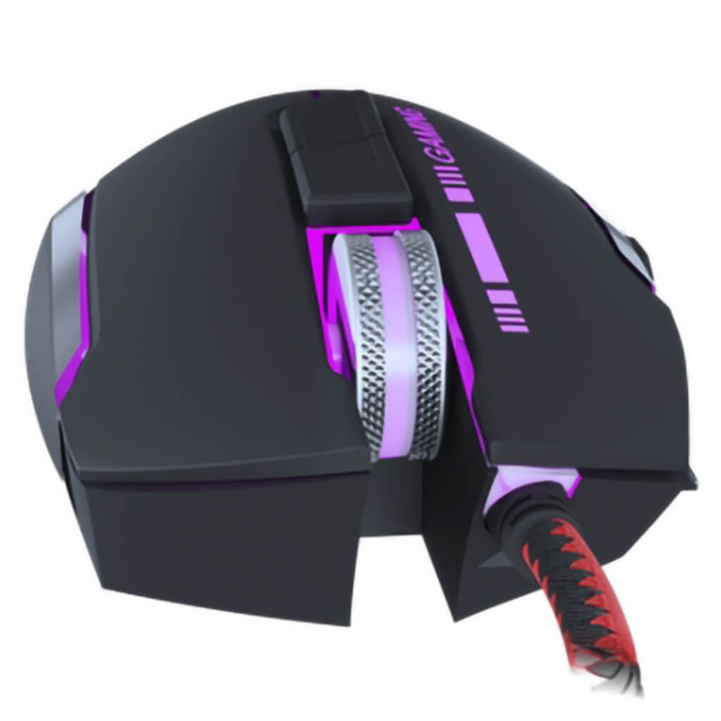 Mouse Alámbrico Gaming Óptico 3D, XTM-720