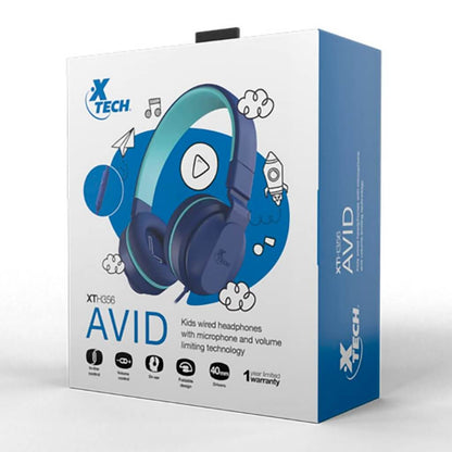Audífonos Alámbricos de Diadema para Niños Avid (XTH-356)