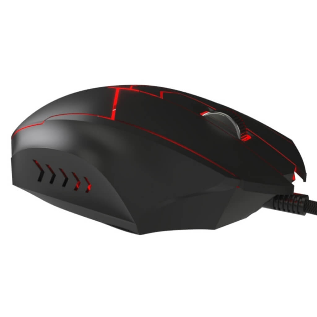 Mouse Alámbrico Gaming 6 Botones Stauros