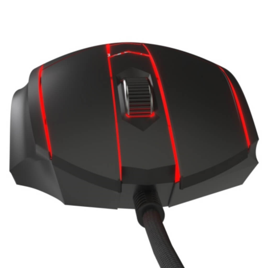 Mouse Alámbrico Gaming 6 Botones Stauros