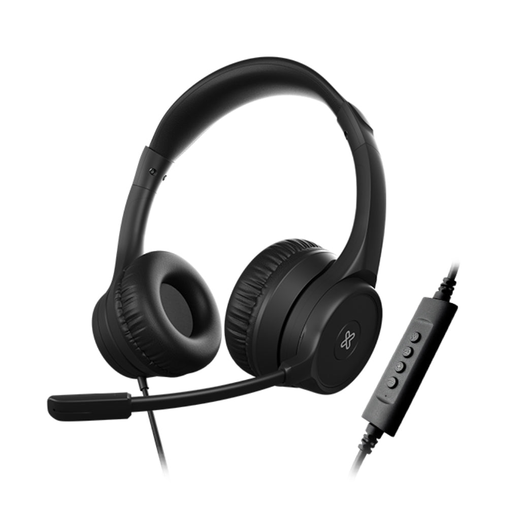 Audífonos Alámbricos de Diadema KlearCom, KCH-510