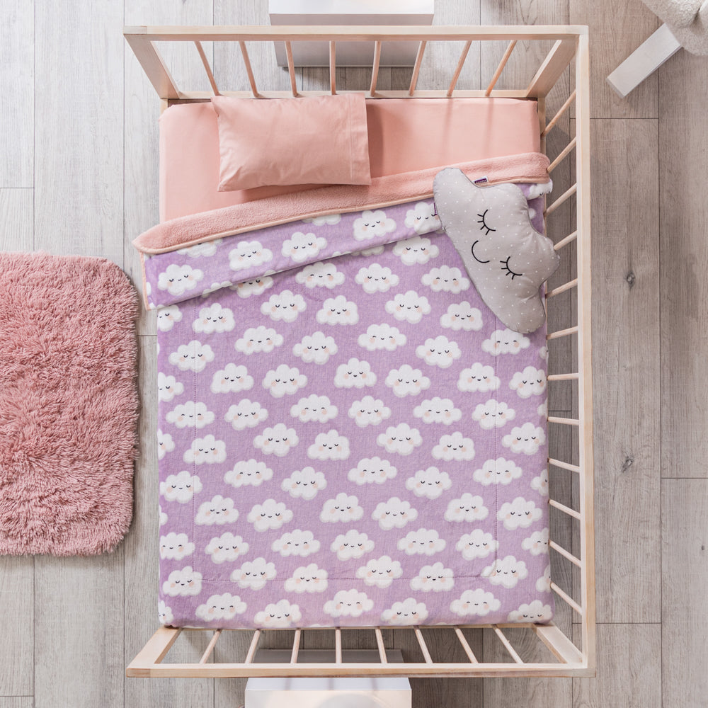 COBERTOR BABY SIBERIA NUBES