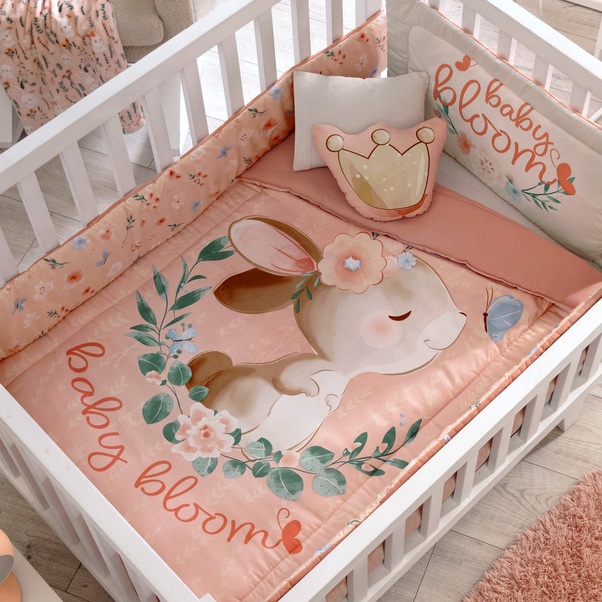 JUEGO DE EDREDÓN BABY CONEJITA
