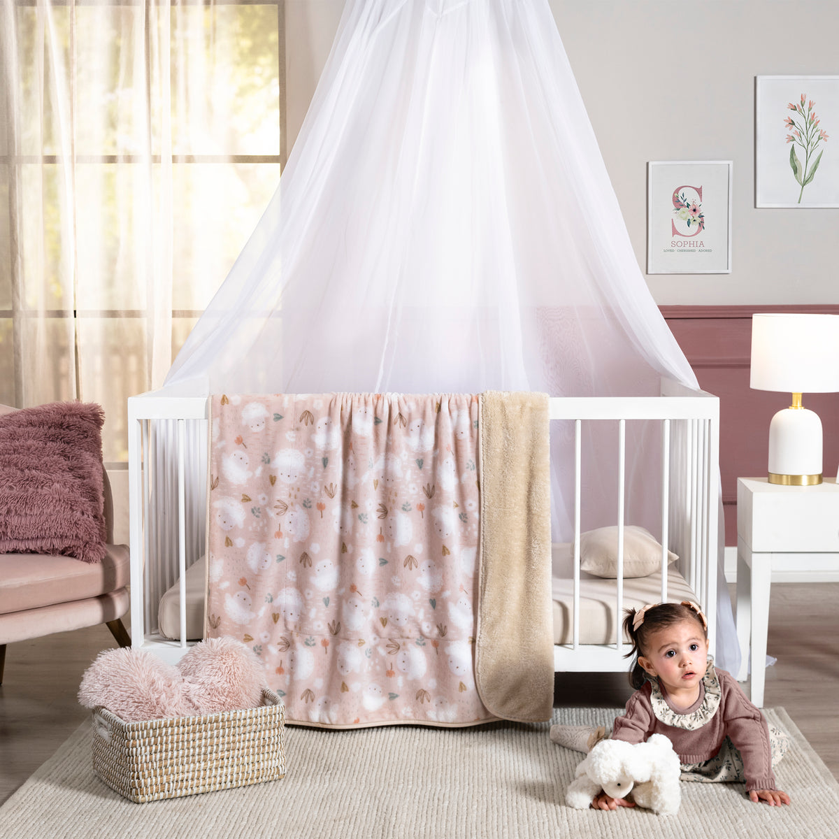 COBERTOR BABY SIBERIA SHEEP