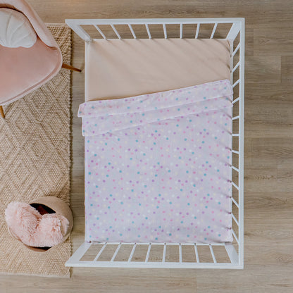 COBERTOR BABY LIGERO DOTS