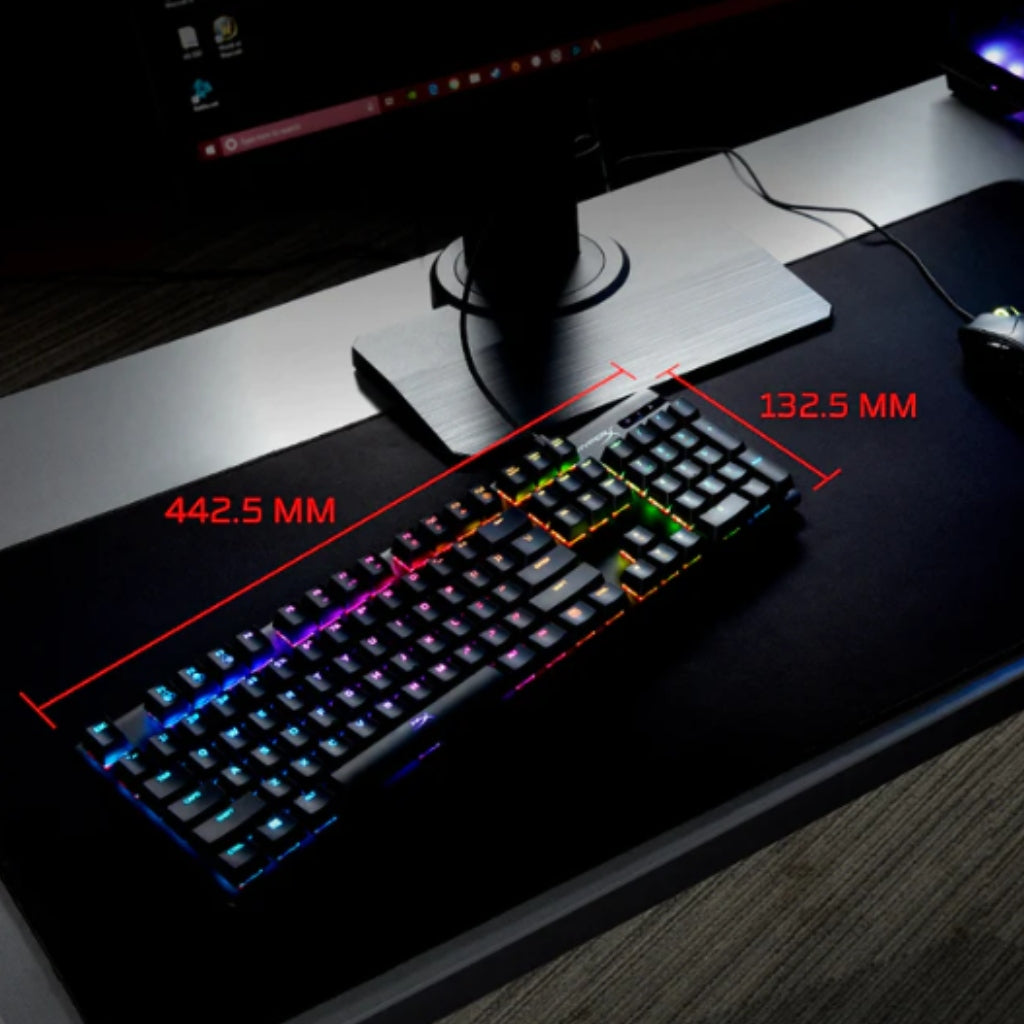 Teclado Alámbrico Gaming Mecánico Alloy Origins ABS, en Español