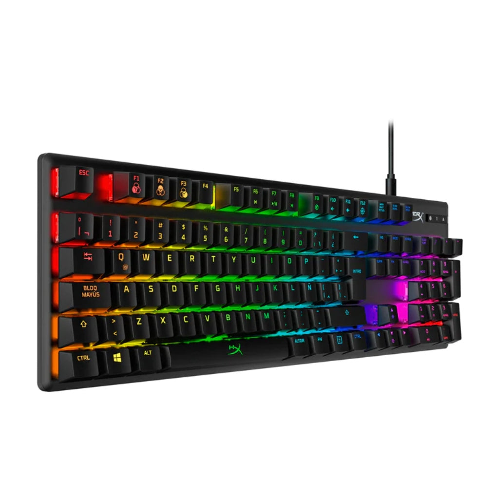 Teclado Alámbrico Gaming Mecánico Alloy Origins ABS, en Español