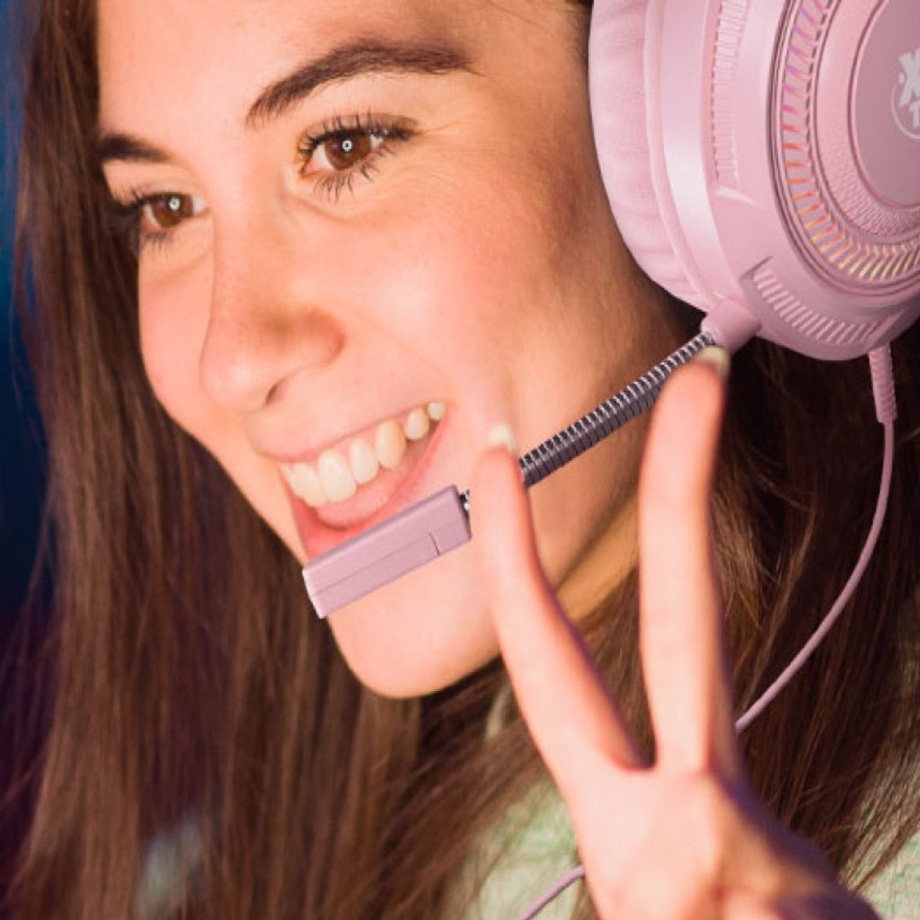 Audífonos Alámbricos de Diadema Gaming Khione, XTH-564